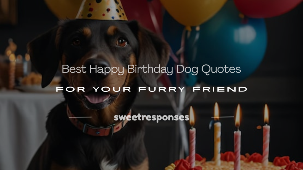 happy birthday dog quotes